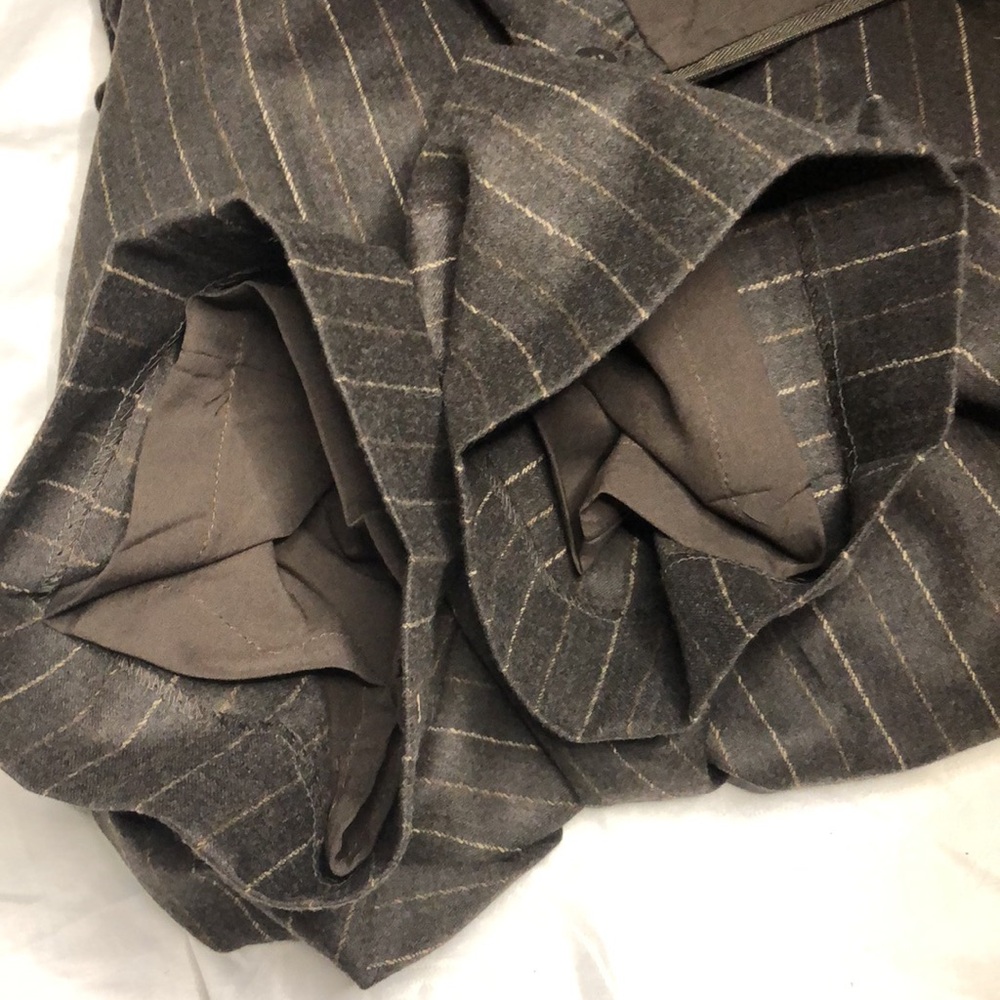 Talbots size 12 petite brown lined wool slacks - Picture 7 of 10